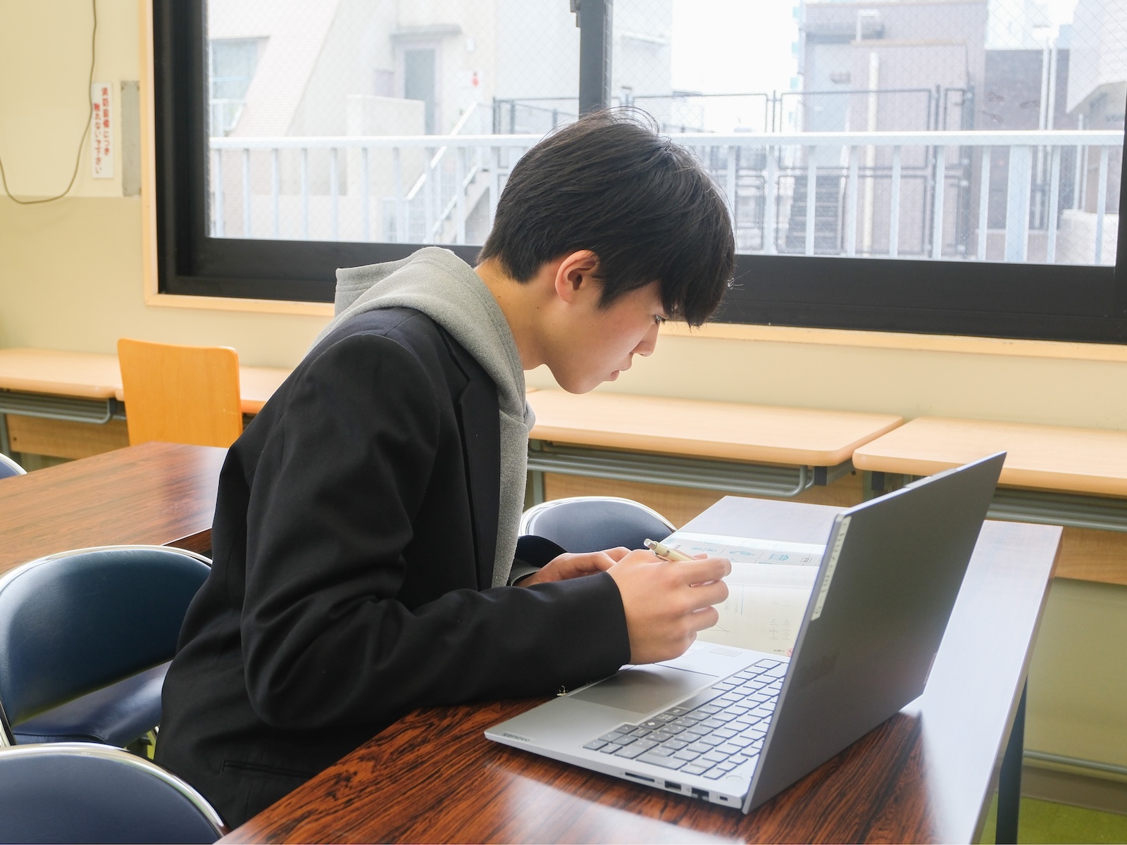 個別学習の様子